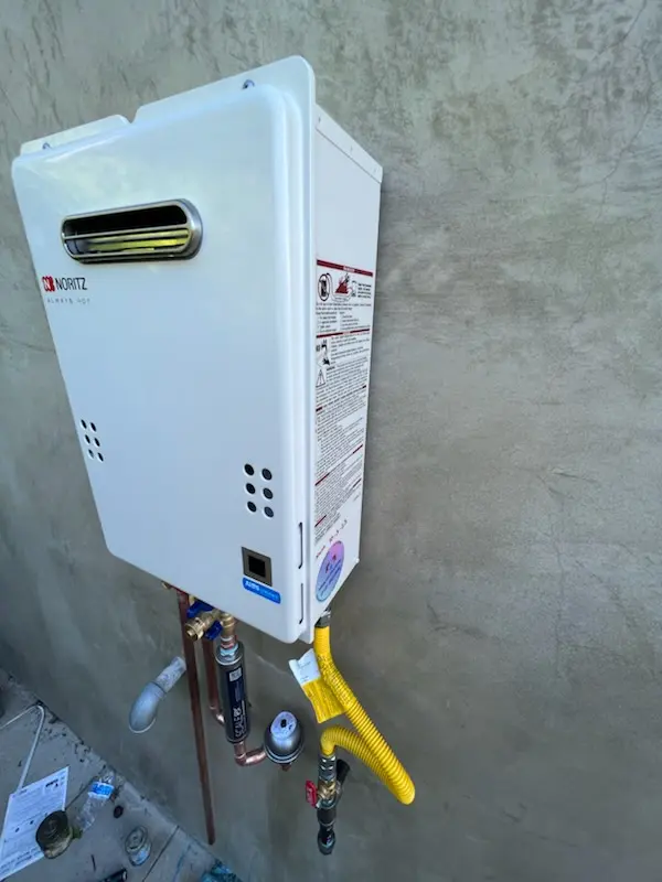 Tankless water heater installation for Irwindale homes